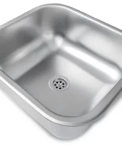 DHINOX PILETA ACERO INOXIDABLE SIMPLE 430 37X34X18 DH37/18