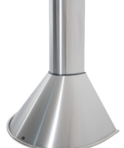 DHINOX CAMPANA ACERO INOXIDABLE ESMERILADO SEMICIRCULAR 90 CSA900