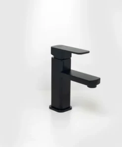 MOZART 7655 BAÑO LAVATORIO MONOCOMANDOFRANKFURT NEGRA PICO BAJO PLANO
