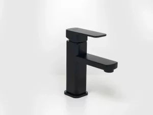 MOZART 7655 BAÑO LAVATORIO MONOCOMANDOFRANKFURT NEGRA PICO BAJO PLANO