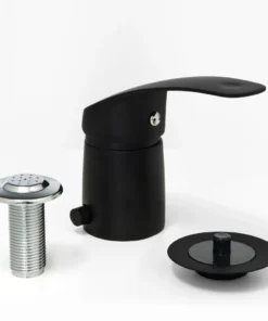 MOZART 7420 BAÑO BIDET MONOCOMANDO VITRA NEGRA CON TRANFERENCIA