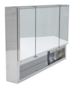 DHINOX BOTIQUIN ACERO INOXIDABLE 60X40X8 HD3