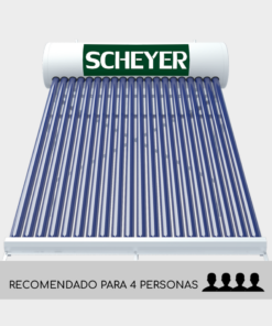 Termotanque Solar Scheyer 208 L Santa Fe Con Ánodo A Rosca