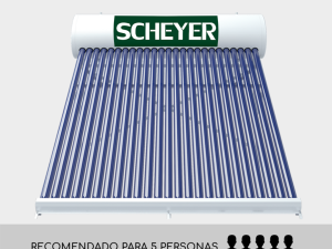 TERMOTANQUE SOLAR NO PRESURIZADO 250