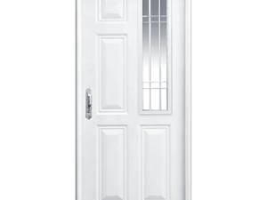 BARMETAL PUERTA DOBLE CHAPA INYECTADA REJA LATERAL 4 TABLERO 700 80 X 200 CON PINTURA ANTICORROSIVA BASE